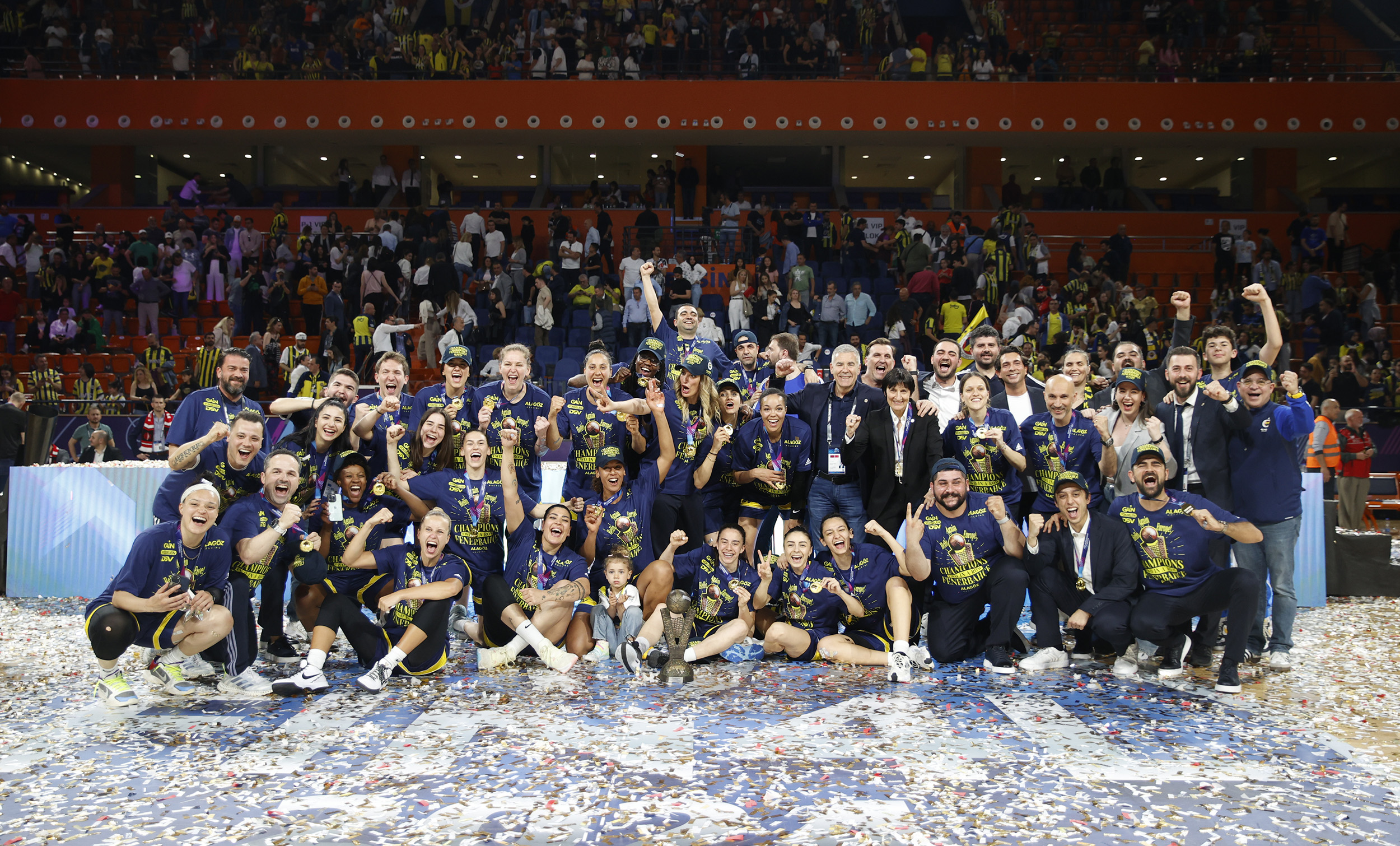 Fenerbahçe Alagöz Holding yeniden EuroLeague şampiyonu